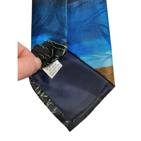 Steve Harris Lion Vintage Novelty Necktie Polyester - Picture 5 of 6